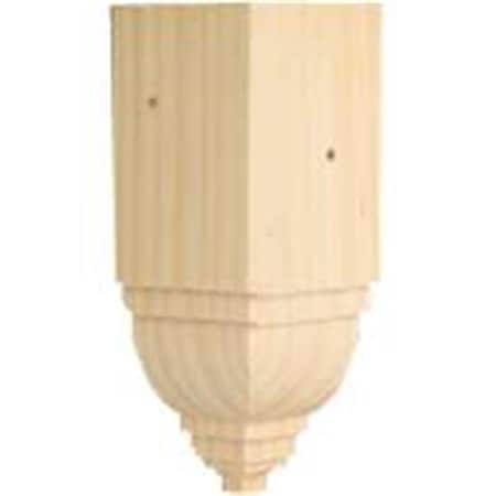 Vortex ICTB31 Pine Inside Crown Corner Block 4.5 In. VO423639